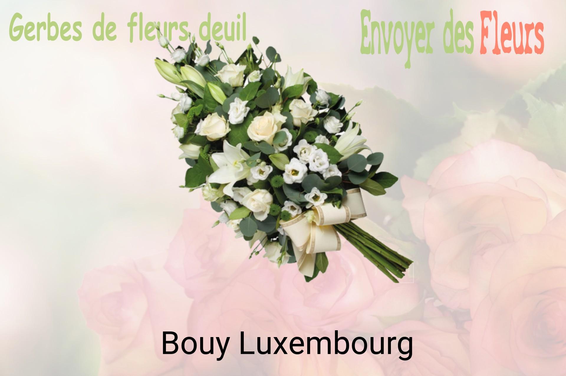Gerbe de fleurs de deuil livrée à Bouy-Luxembourg